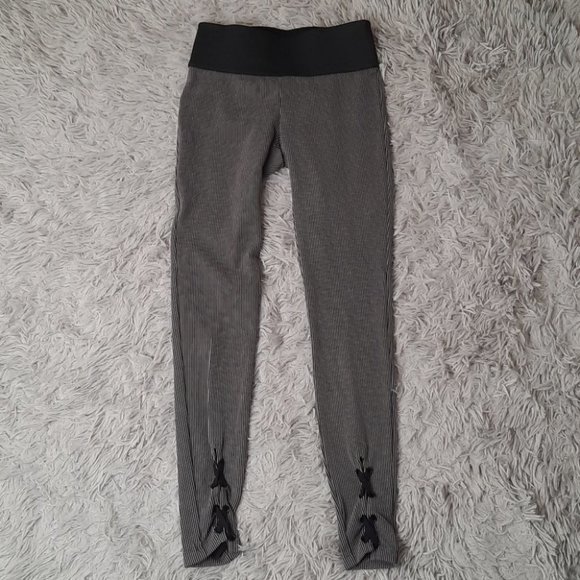 KORAL Steel Gray Session Pillar Ribbed Leggings - Picture 4 of 15